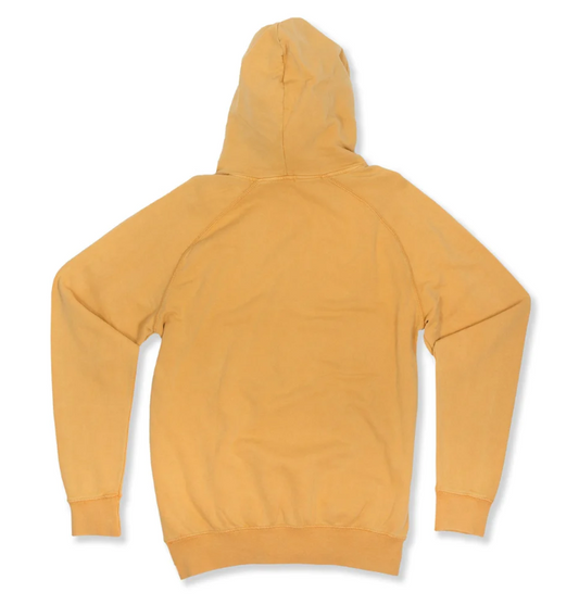Vintage Washed Hoodie - Burnt Mustard