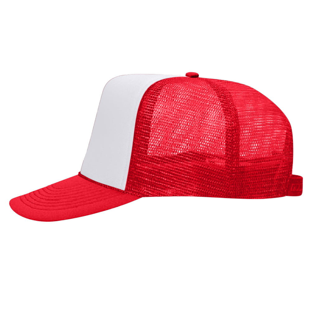 Classic Trucker Hat - Red / White