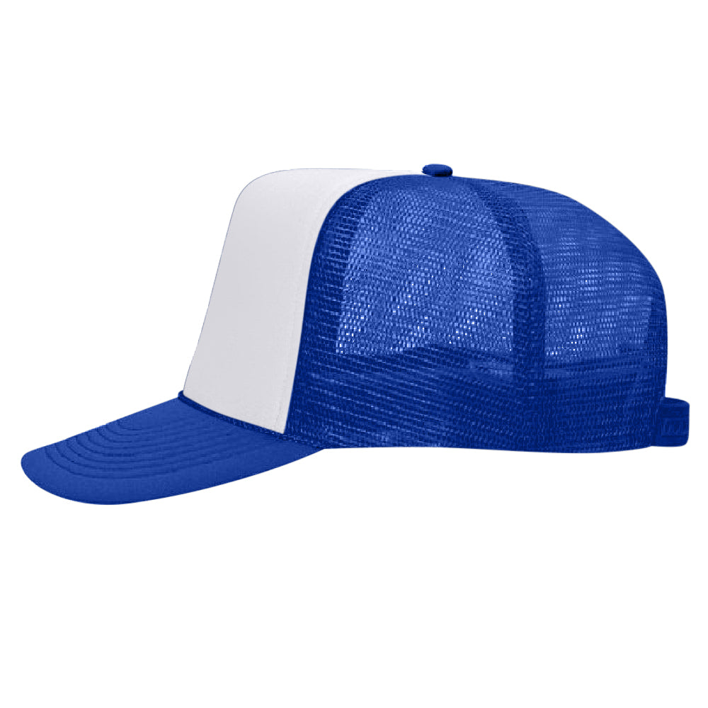 Classic Trucker Hat - Blue / White
