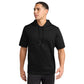Sport-Tek® Sport-Wick® Fleece Short Sleeve Hooded Pullover - Black