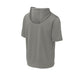 Sport-Tek® Sport-Wick® Fleece Short Sleeve Hooded Pullover - Dark Smoke Grey