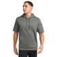Sport-Tek® Sport-Wick® Fleece Short Sleeve Hooded Pullover - Dark Smoke Grey