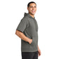 Sport-Tek® Sport-Wick® Fleece Short Sleeve Hooded Pullover - Dark Smoke Grey