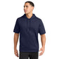 Sport-Tek® Sport-Wick® Fleece Short Sleeve Hooded Pullover - Navy