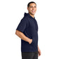 Sport-Tek® Sport-Wick® Fleece Short Sleeve Hooded Pullover - Navy