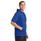 Sport-Tek® Sport-Wick® Fleece Short Sleeve Hooded Pullover - True Royal