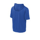 Sport-Tek® Sport-Wick® Fleece Short Sleeve Hooded Pullover - True Royal