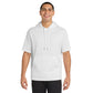 Sport-Tek® Sport-Wick® Fleece Short Sleeve Hooded Pullover - White