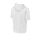 Sport-Tek® Sport-Wick® Fleece Short Sleeve Hooded Pullover - White