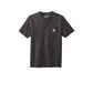 Carhartt® Short Sleeve Henley T-Shirt - Carbon Heather