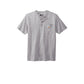 Carhartt® Short Sleeve Henley T-Shirt - Heather Grey