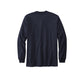 Carhartt® Long Sleeve Henley T-Shirt - Navy