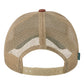 Old Favorite Five-Panel Trucker Cap - OFAFP - Mt Sunset/Maroon/Khaki