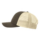Richardson 115 Low Profile Trucker Cap - Brown/Khaki