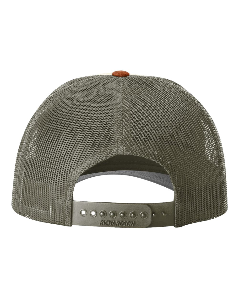 Richardson 115 Low Profile Trucker Cap - Cream/Loden/Green