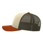 Richardson 115 Low Profile Trucker Cap - Cream/Loden/Green