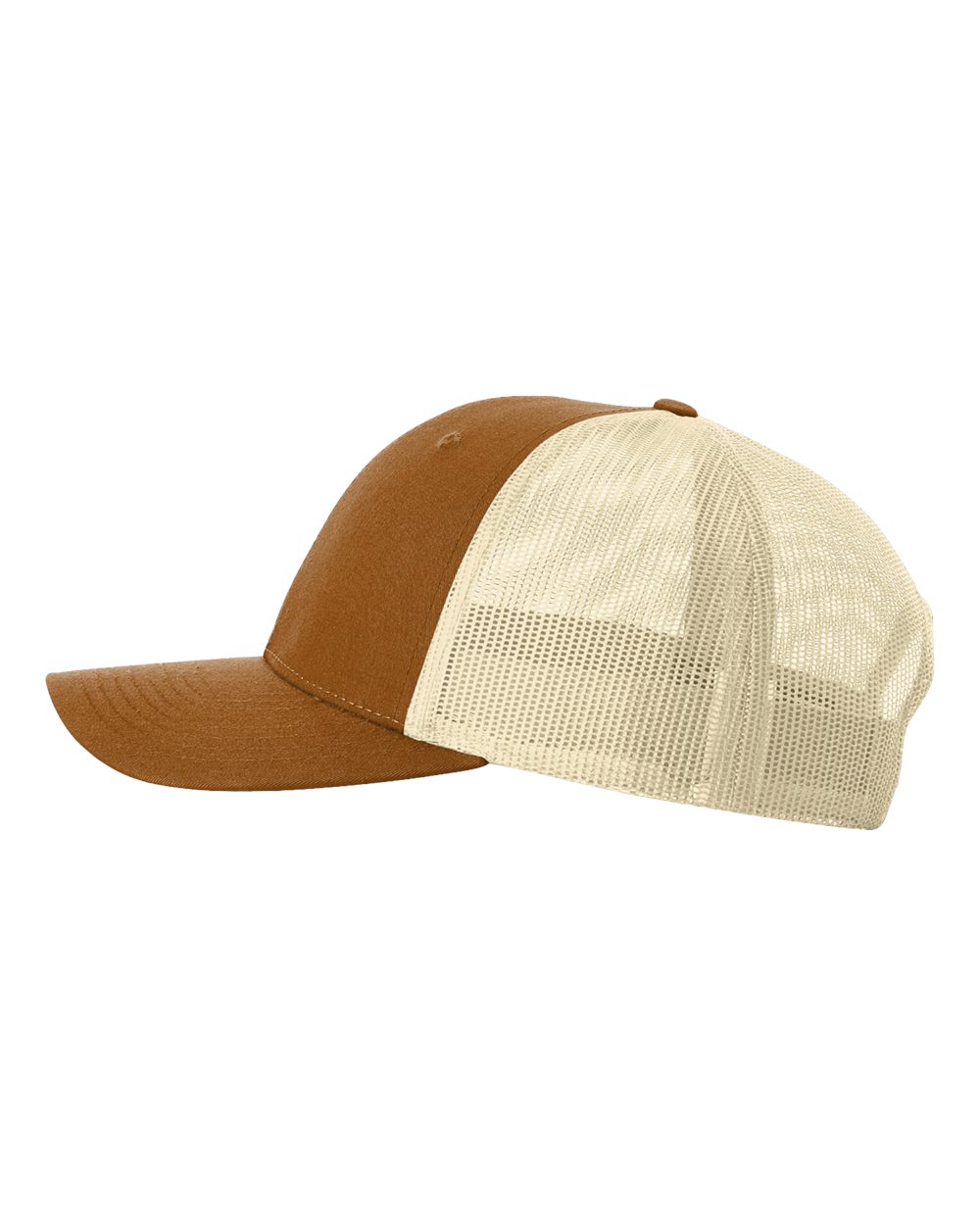 Richardson 115 Low Profile Trucker Cap - Caramel/Birch