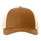 Richardson 115 Low Profile Trucker Cap - Caramel/Birch
