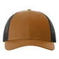 Richardson 115 Low Profile Trucker Cap - Caramel/Black