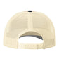 Richardson 115 Low Profile Trucker Cap - Dark Orange/Birch/Patriot Blue
