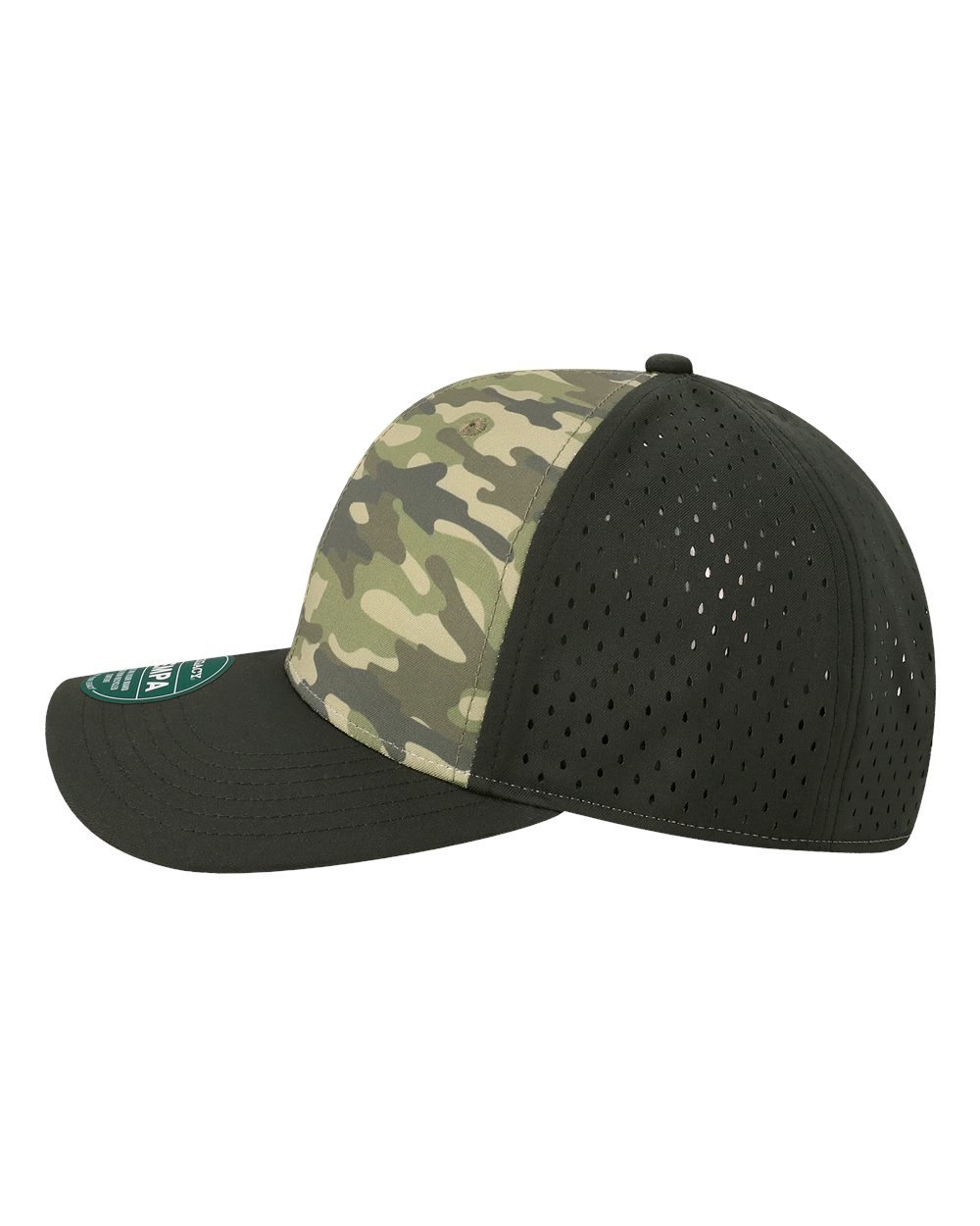 Reclaim Mid-Pro Adjustable Cap - REMPA - Dark Olive Green/Black