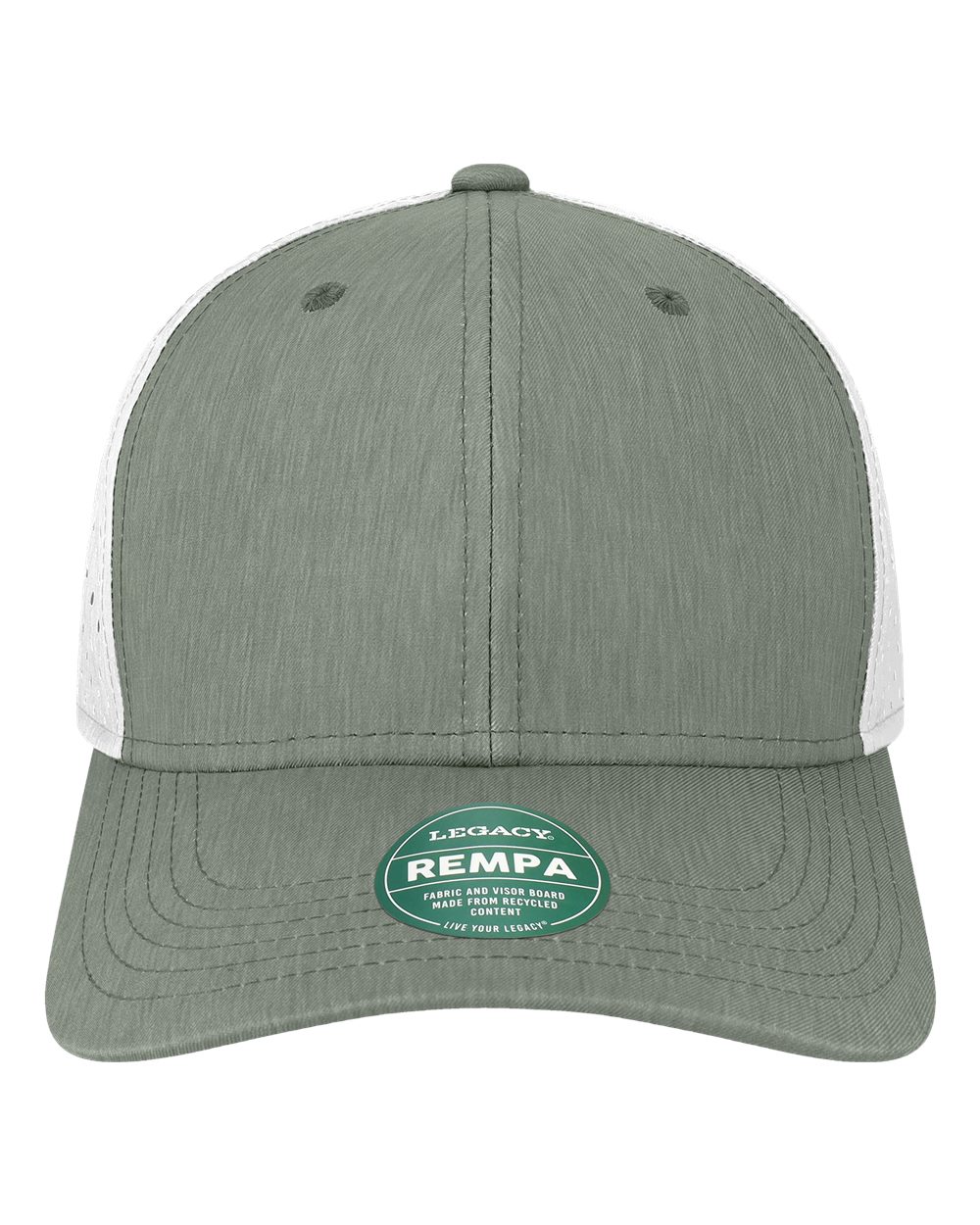 Reclaim Mid-Pro Adjustable Cap - REMPA - Eco Dark Grey/White