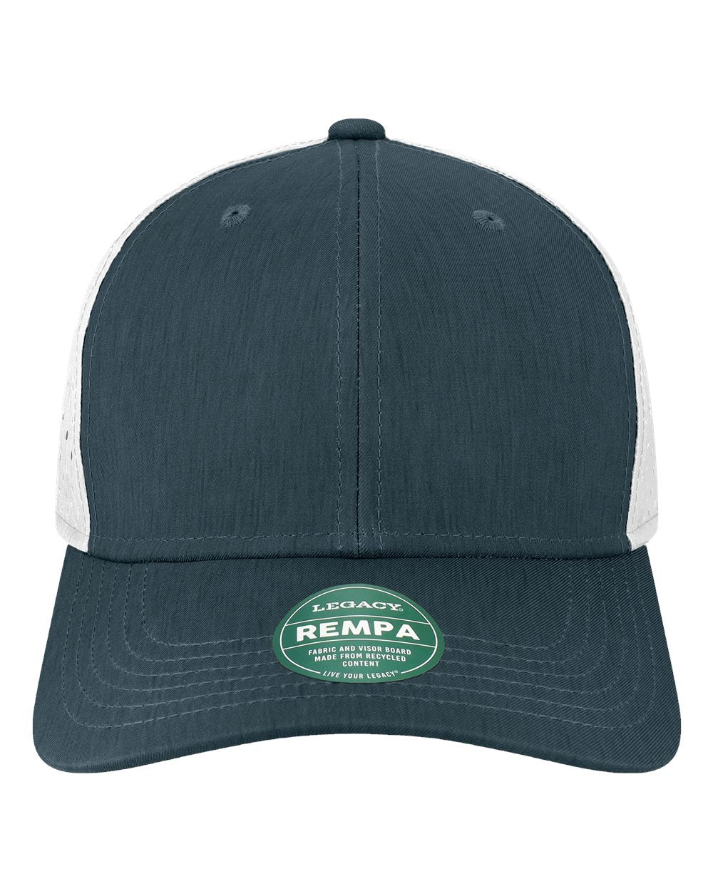 Reclaim Mid-Pro Adjustable Cap - REMPA - Eco Navy/White