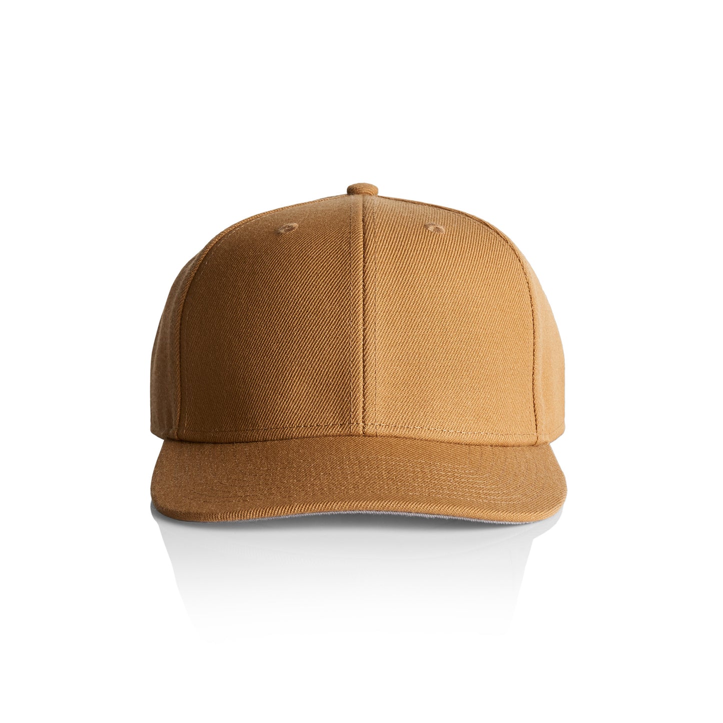 High Profile Snapback Cap - Camel