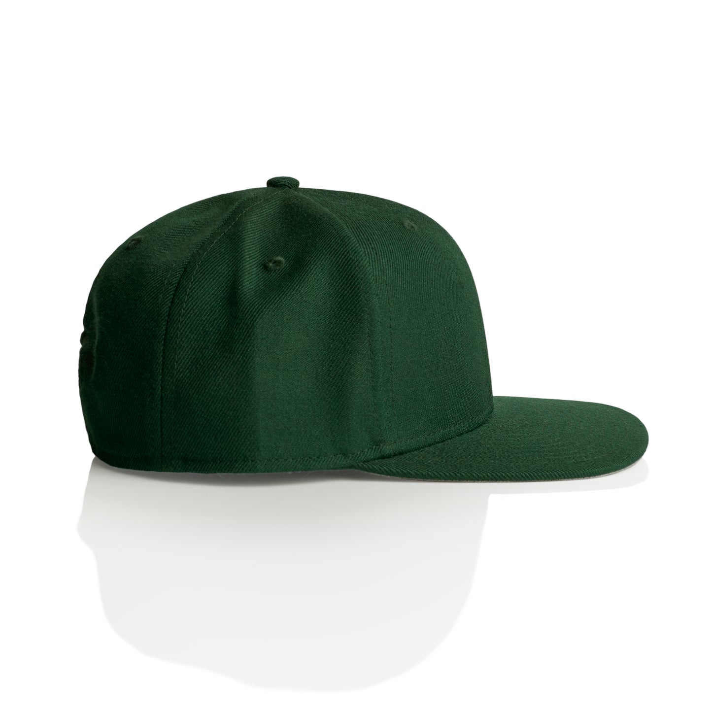 High Profile Snapback Cap - Forest Green