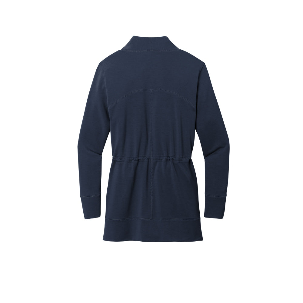 Port Authority® Women's Microterry Cardigan - River Blue Navy