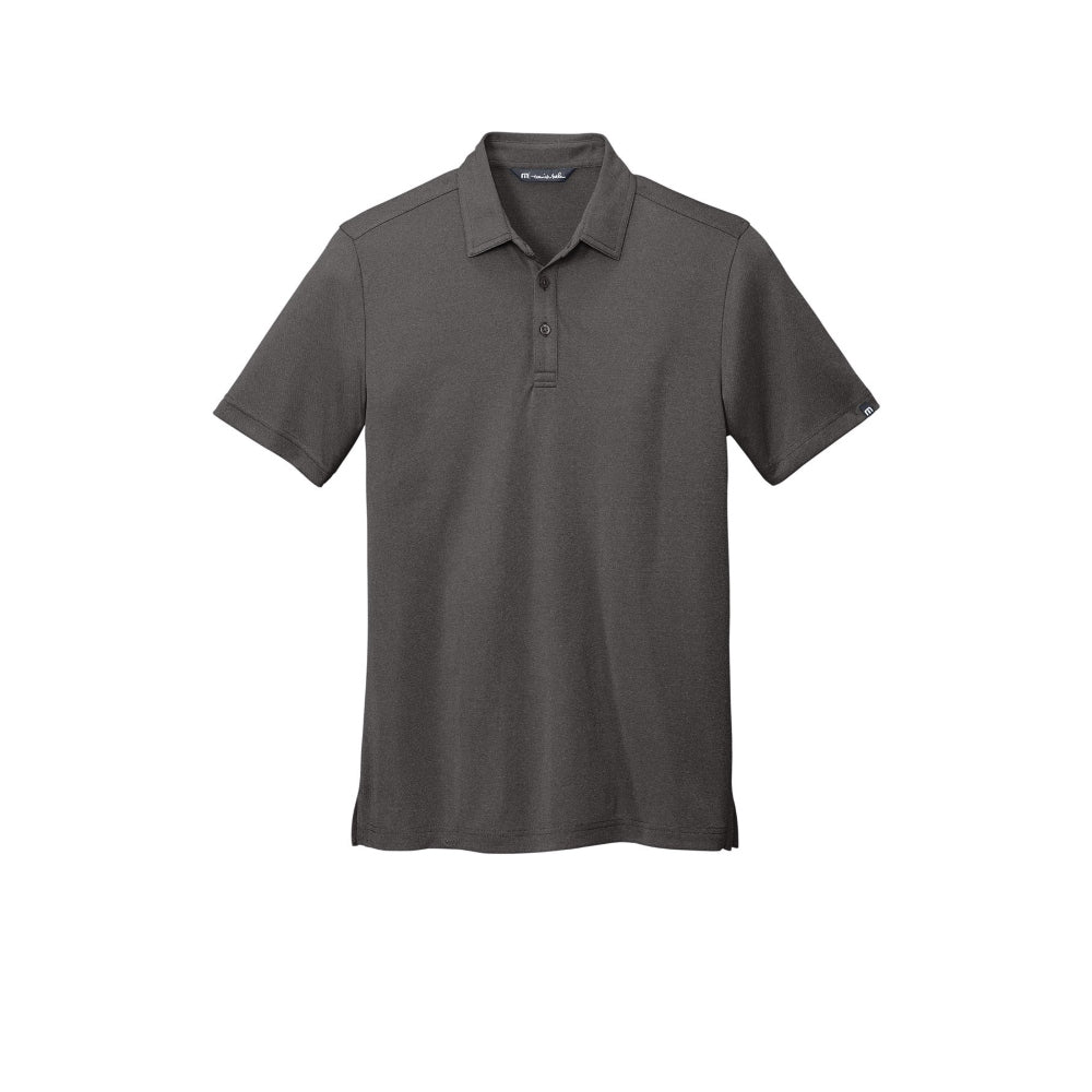 TravisMathew Coto Performance Polo - Quiet Shade Grey/Black