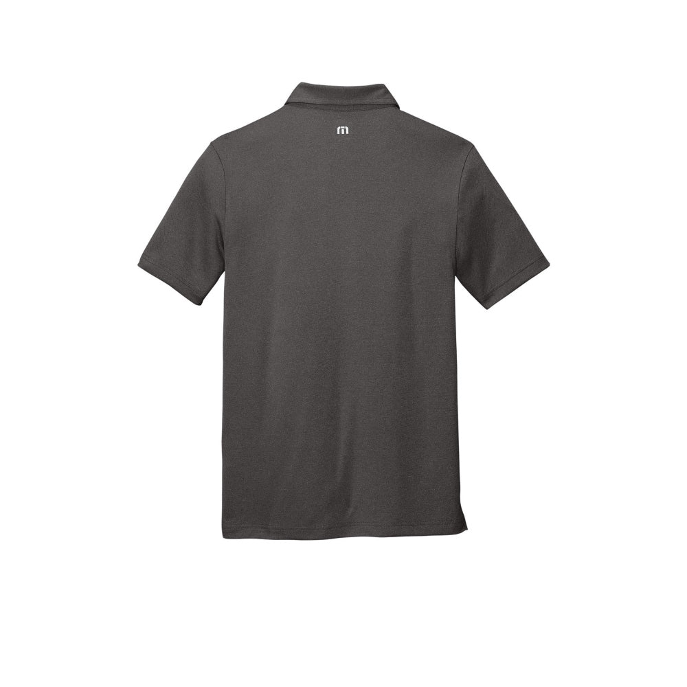 TravisMathew Coto Performance Polo - Quiet Shade Grey/Black