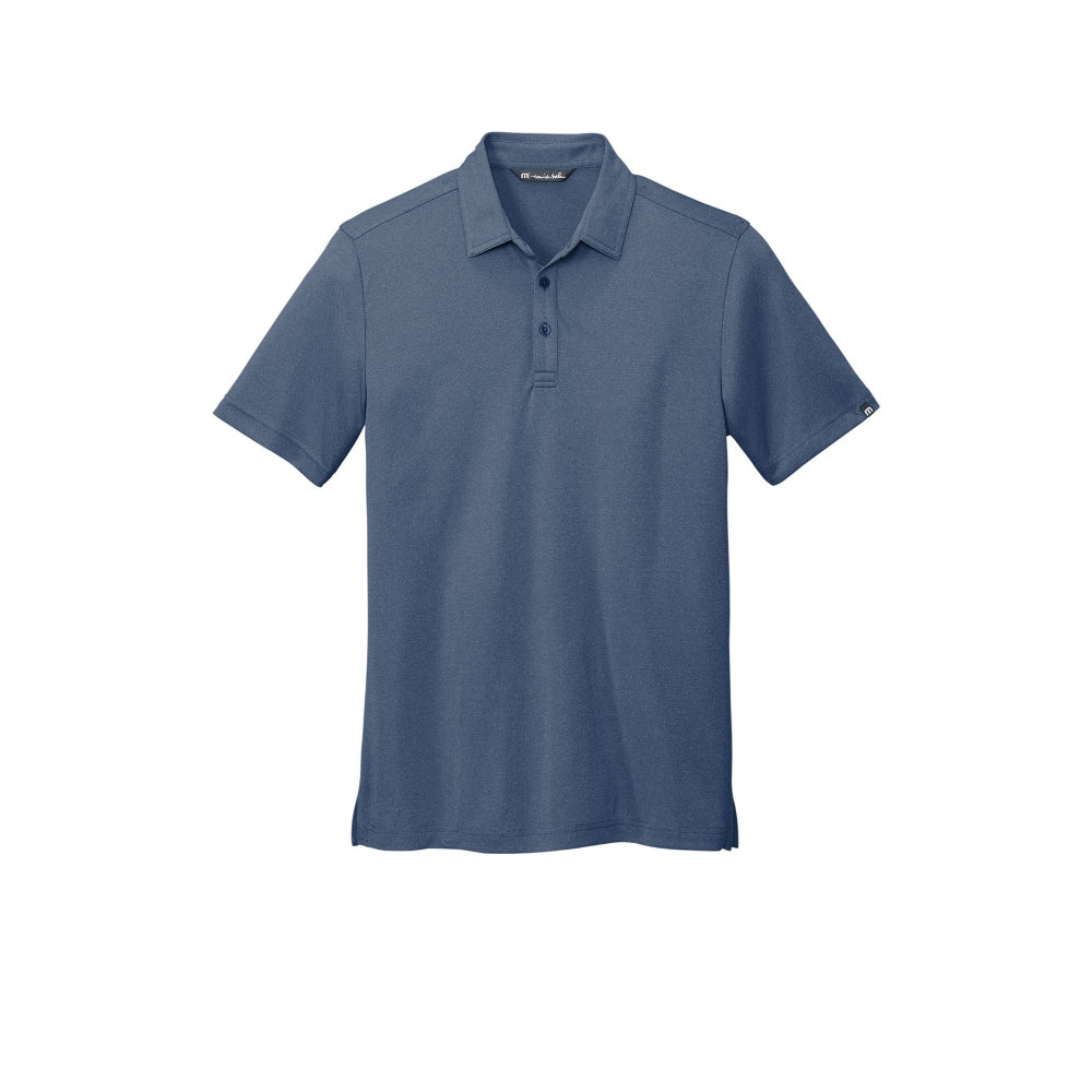 TravisMathew Coto Performance Polo - Vintage Indigo/ Black
