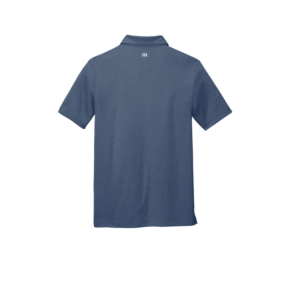TravisMathew Coto Performance Polo - Vintage Indigo/ Black