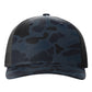 Richardson - Five-Panel Printed Trucker Cap - 112PFP - Admiral Duck Camo/ Black