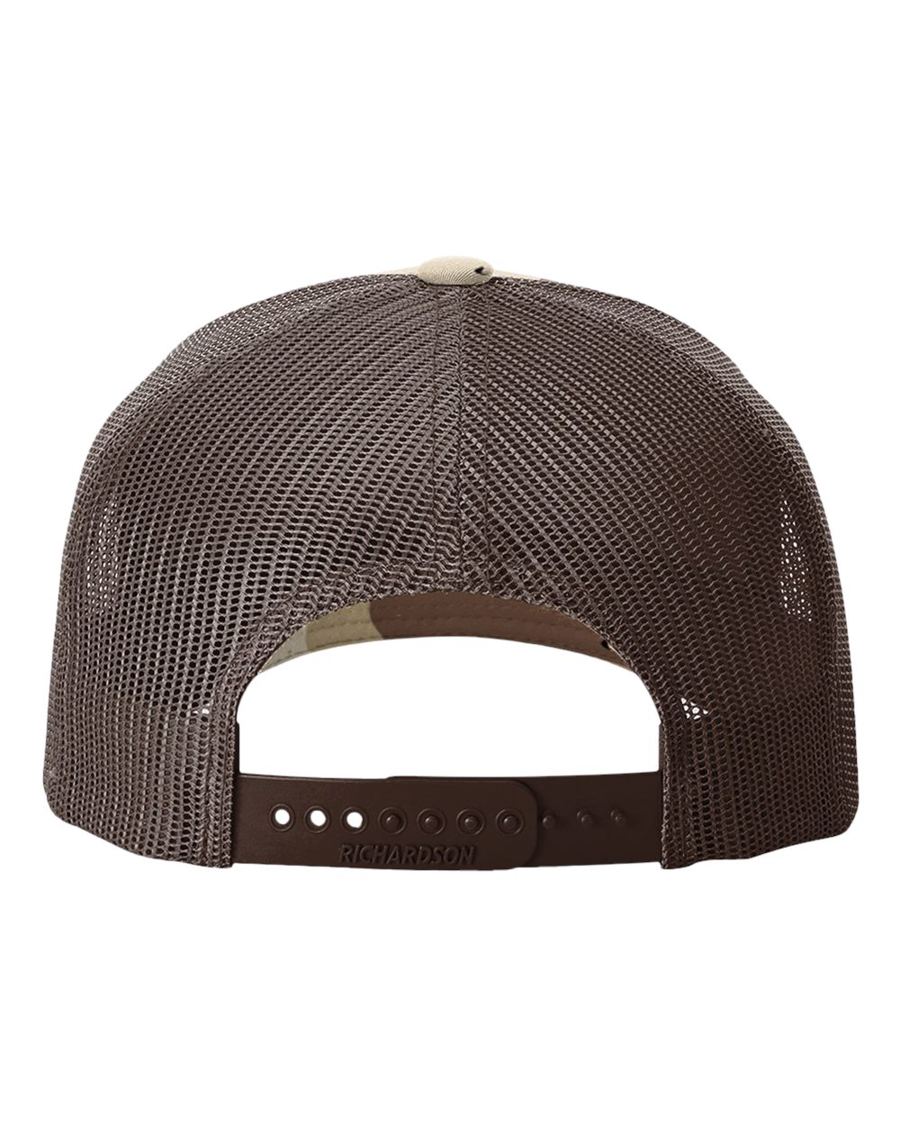Richardson - Five-Panel Printed Trucker Cap - 112PFP - Desert Camo/ Brown