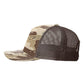 Richardson - Five-Panel Printed Trucker Cap - 112PFP - Desert Camo/ Brown