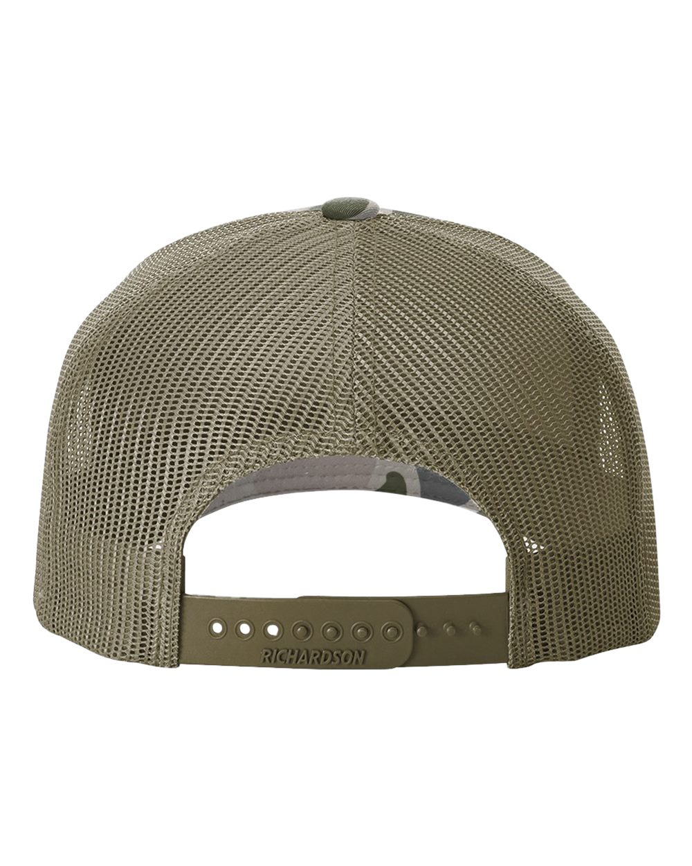 Richardson - Five-Panel Printed Trucker Cap - 112PFP - Marsh Duck Camo/ Loden