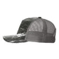 Richardson - Five-Panel Printed Trucker Cap - 112PFP - Mossy Oak Elements Blacktip/ Charcoal