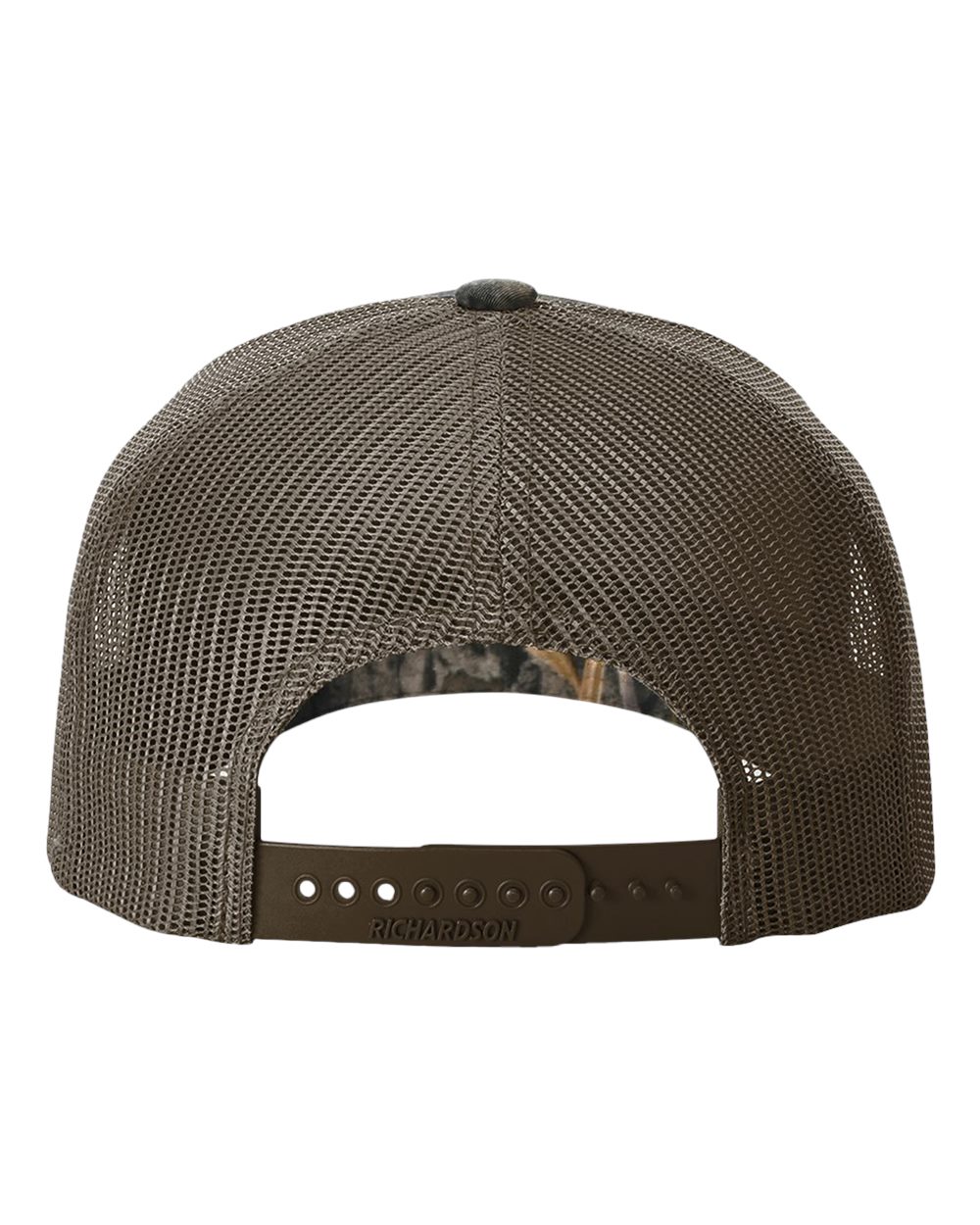 Richardson - Five-Panel Printed Trucker Cap - 112PFP - Mossy Oak Habitat/ Brown