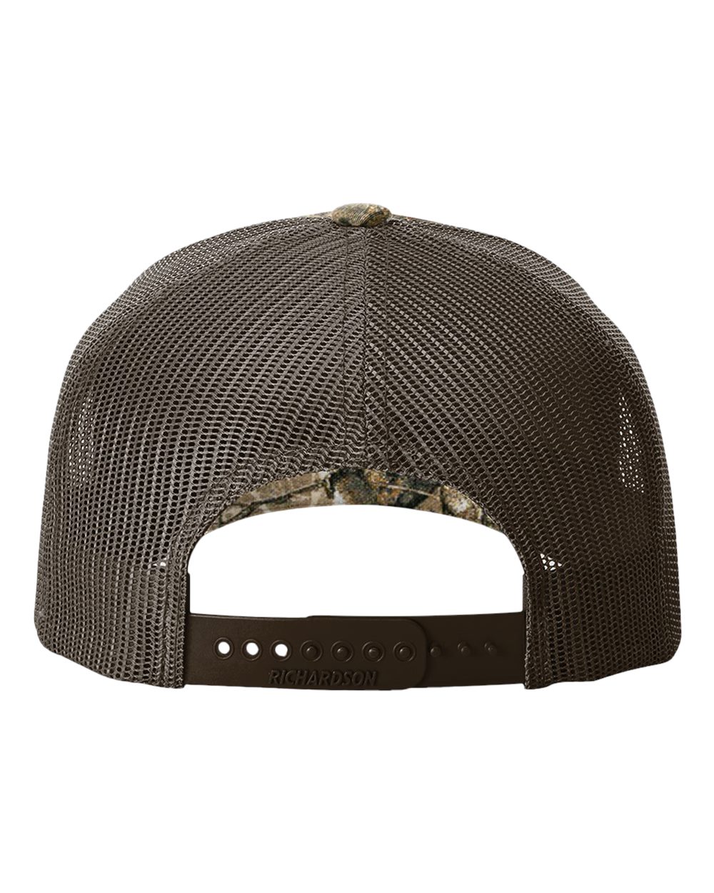 Richardson - Five-Panel Printed Trucker Cap - 112PFP - Realtree Edge/ Brown