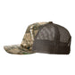 Richardson - Five-Panel Printed Trucker Cap - 112PFP - Realtree Edge/ Brown
