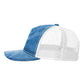 Richardson - Five-Panel Printed Trucker Cap - 112PFP - Realtree Fishing Light Blue/ White
