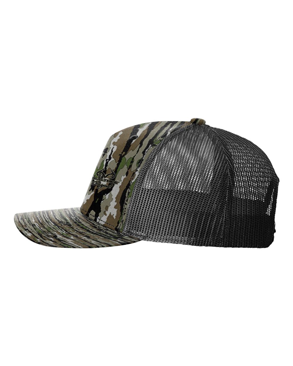 Richardson - Five-Panel Printed Trucker Cap - 112PFP - Realtree Original/ Black
