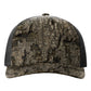 Richardson - Five-Panel Printed Trucker Cap - 112PFP - Realtree Timber/ Black