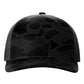 Richardson - Five-Panel Printed Trucker Cap - 112PFP - Sable Duck Camo/ Black