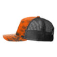 Richardson - Five-Panel Printed Trucker Cap - 112PFP - Kryptek Inferno/ Black