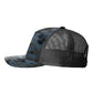 Richardson - Five-Panel Printed Trucker Cap - 112PFP - Kryptek Neptune/ Black