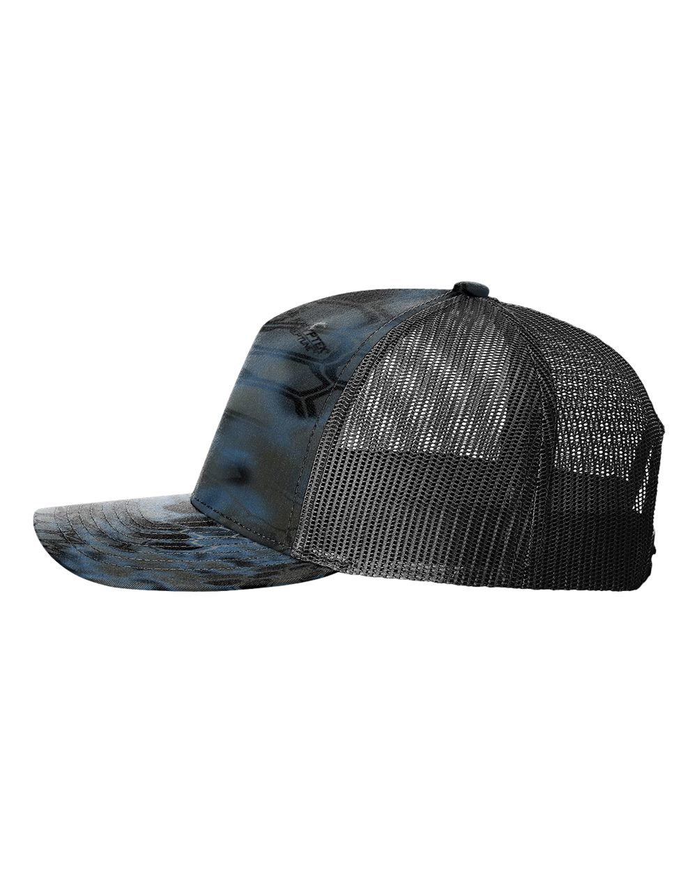 Richardson - Five-Panel Printed Trucker Cap - 112PFP - Kryptek Neptune/ Black