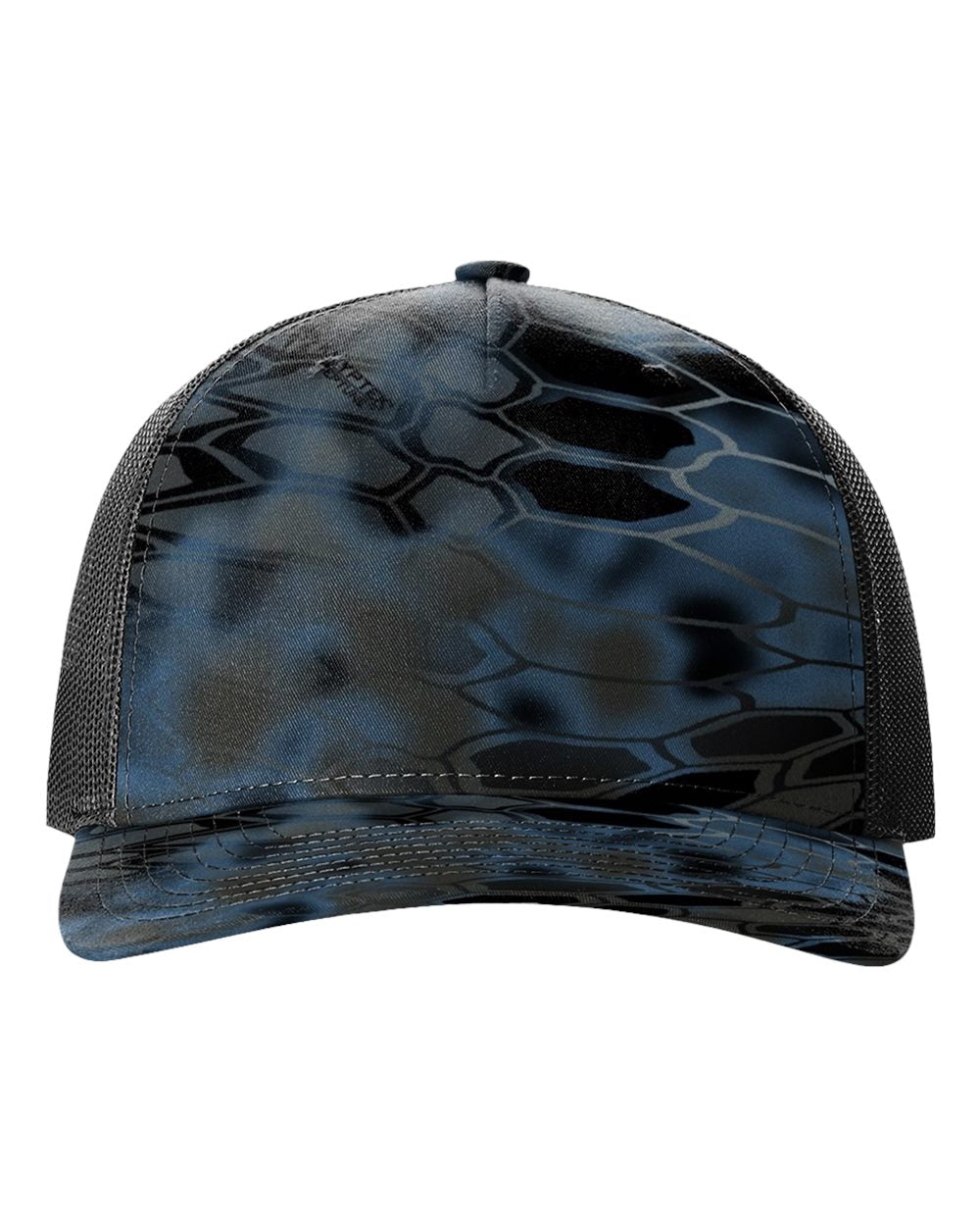 Richardson - Five-Panel Printed Trucker Cap - 112PFP - Kryptek Neptune/ Black